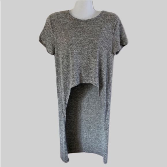Express One Eleven Short Sleeve Hi-low Shirt, L (g55) - Picture 1 of 7